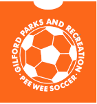 Gilford, NH Parks and Recreation Pee Wee Soccer logo